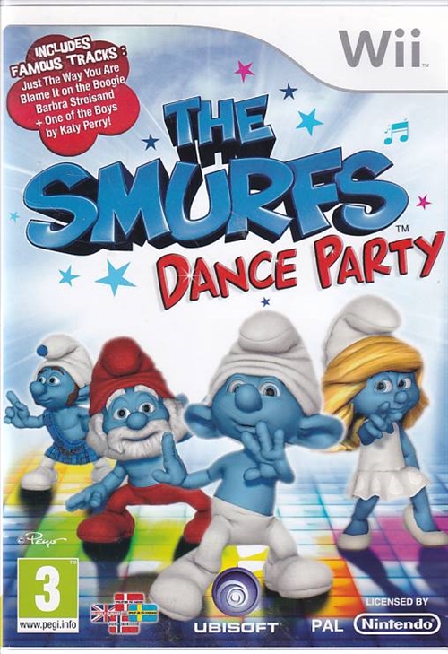 The Smufs Dance Party - Nintendo Wii (B Grade) (Genbrug)